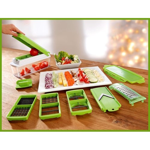 Genius Nicer Dicer Plus 10 PIECE MULTI-CHOPPER