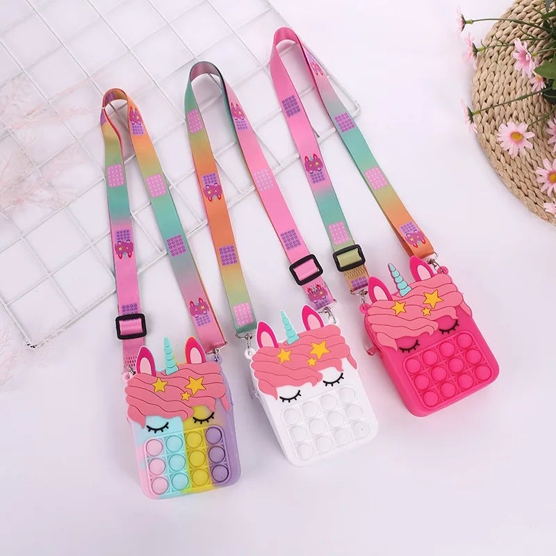 Fidget Popper Small Purse Bag