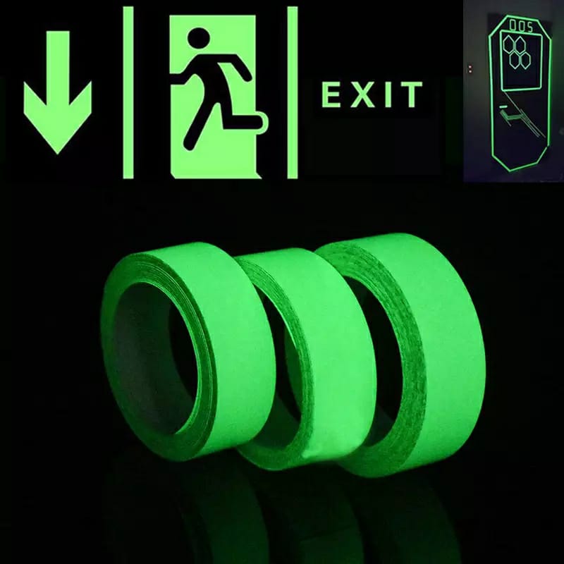 Luminous Tape Night Vision Glow In Dark Self-adhesive