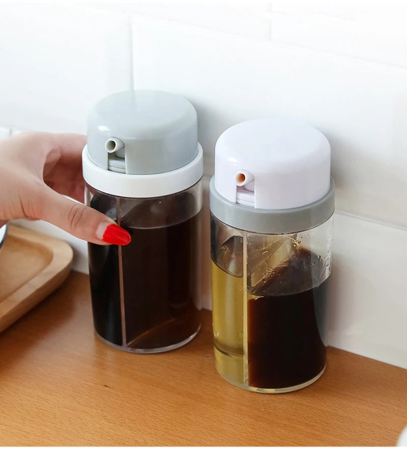 2 In 1 Rotating Oil Bottle Dispenser