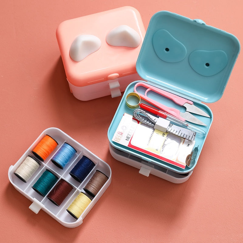 Mini Cute Sewing Kit Organizer Box