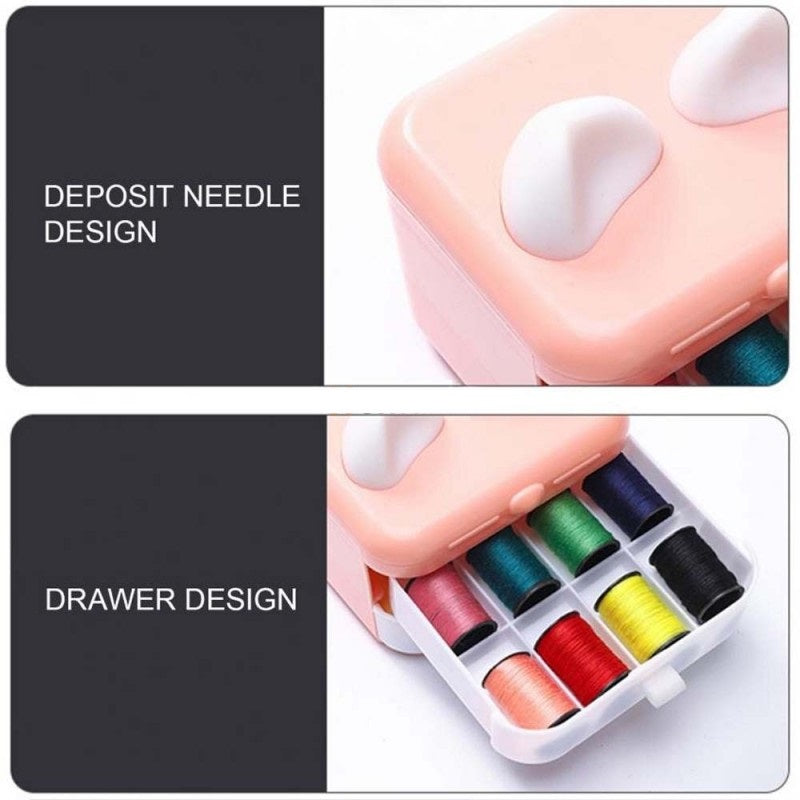 Mini Cute Sewing Kit Organizer Box