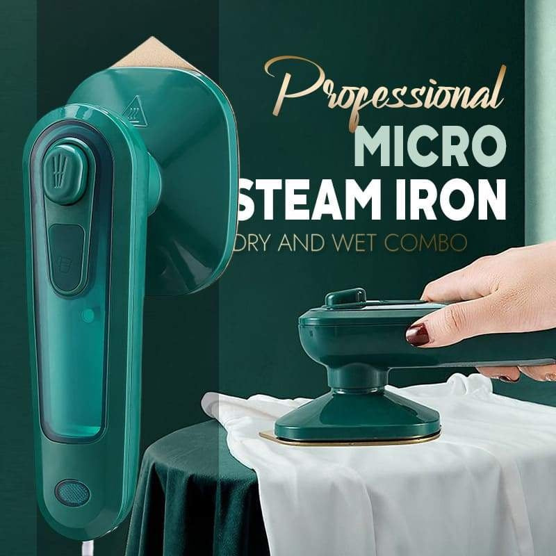 Professional Micro Steam Iron Handheld Portable Mini Ironing Machine Electric Iron Steamer For Home Travel Business Dropshipping