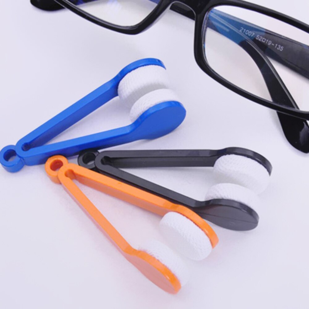 Mini Microfiber Eyewear Cleaning Brush 1Pcs