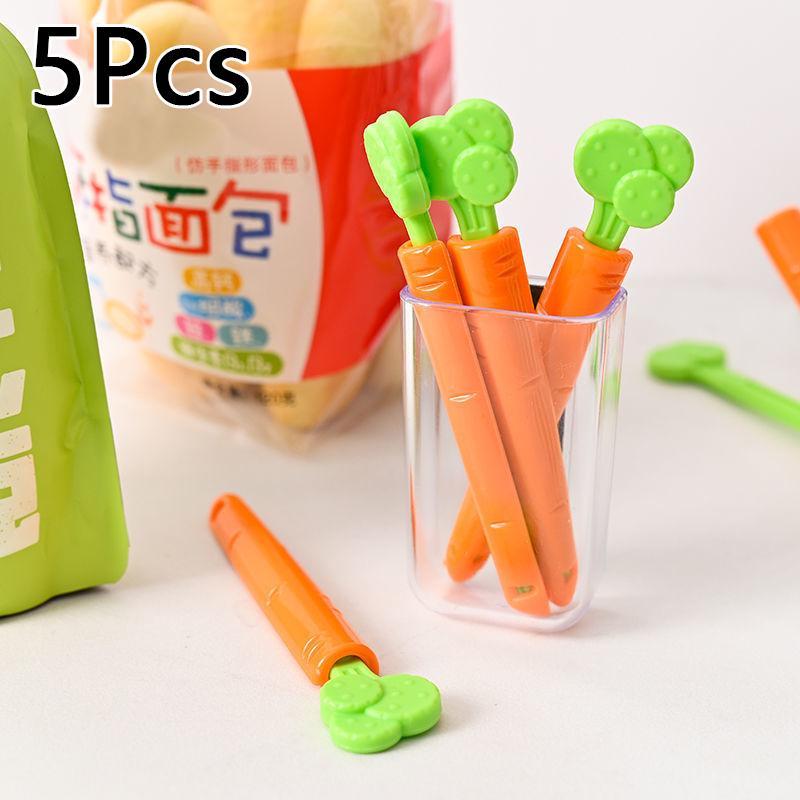 5PCS Fresh-keeping Clip Moisture-Proof Closure Clamp Food Sealing Clip Sealing Clip