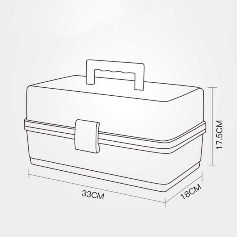 Multi-Layer Medicine Storage Box