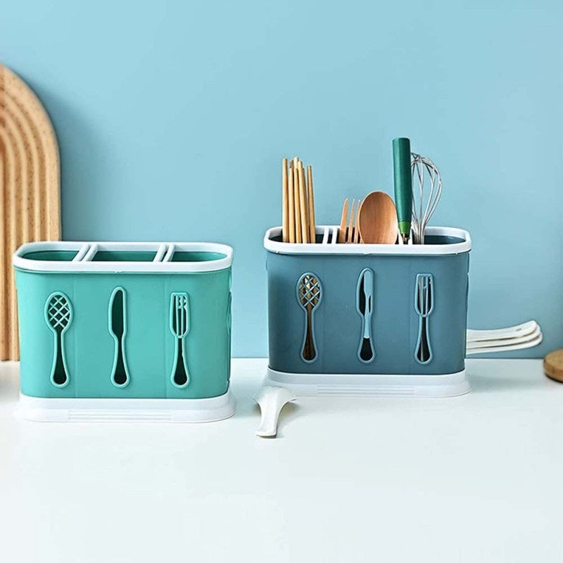 3-Grid Cutlery Storage Holder