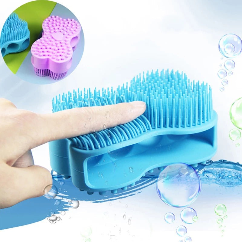 Soft Silicone Body Brush Massage Scrub