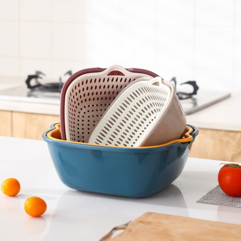 6 piece Multifunctional Drain Basket