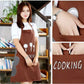 Hand-wiping kitchen Household Cooking Apron Men Women Oil-proof Waterproof (only black)