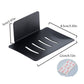 Metal Soap Dish Holder Wall-Mounted