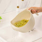 3 Pcs Rice Drain Bowl With Handle