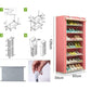 7 Layer Printed Shoe Organizer Rack