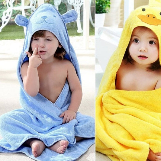Kids Hooded Bath Towel