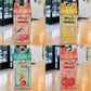 Hello Summer Straw Fashion Ice Fruit Water Bottle 430ML