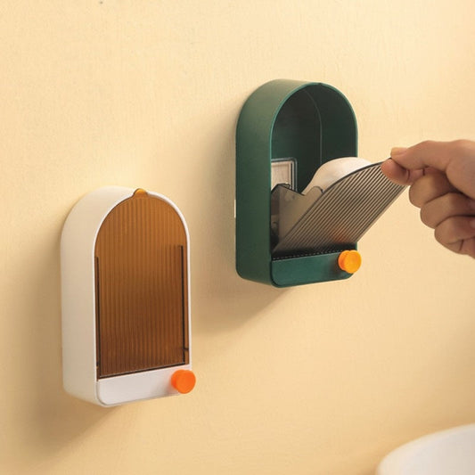 Portable Bathroom Soap Box Wall-Mounted