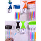 Creative Toothpaste Dispenser and Toothbrush Holder