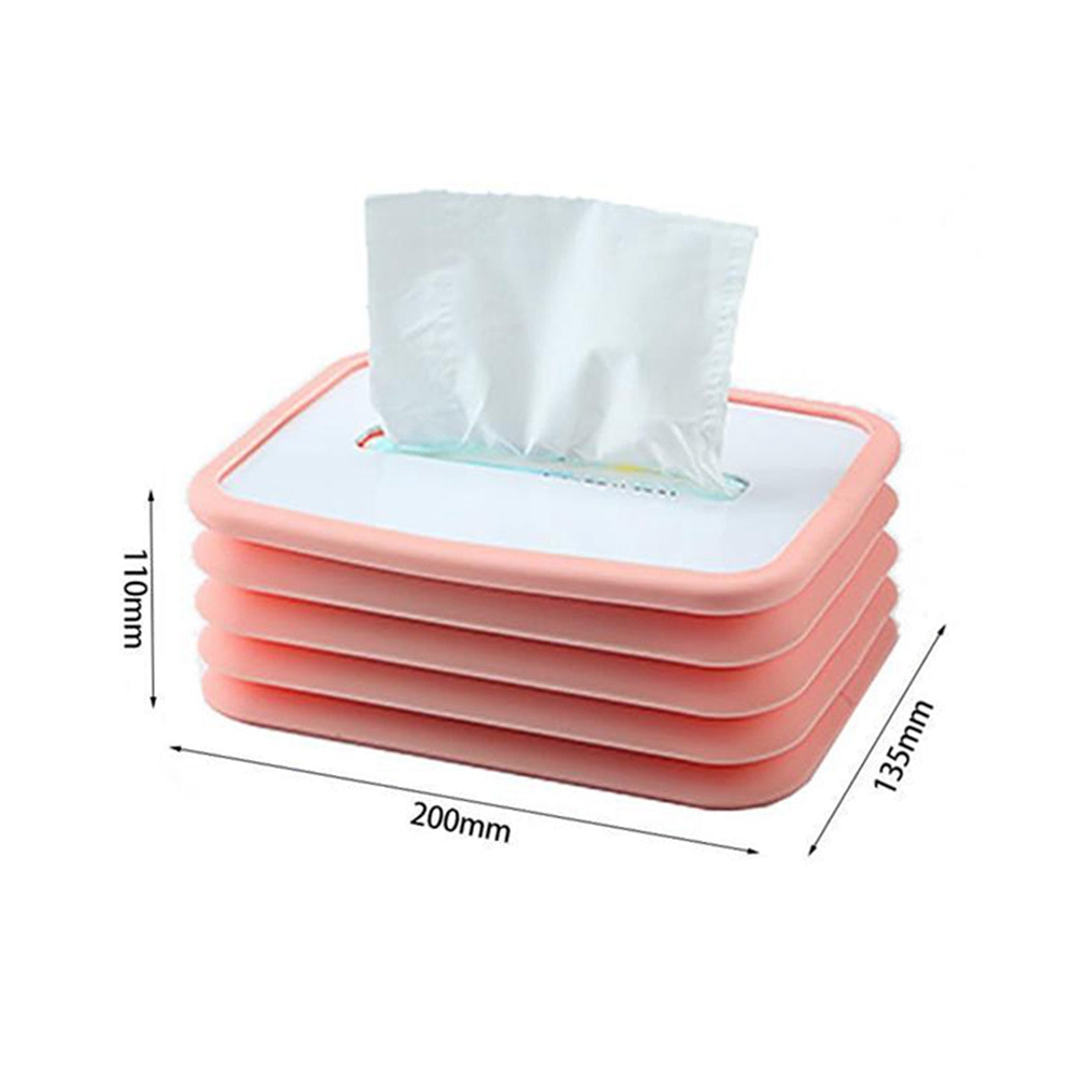 Silicone Folding Tissue Box