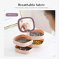 Multi-Layer Jewelry Box With Mirror Rotating Storage Box