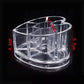 Acrylic Lipstick Organizer Heart Shape