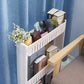 3 Layer Storage Organizer Slim Rack Shelf with Wheels