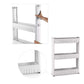 3 Layer Storage Organizer Slim Rack Shelf with Wheels