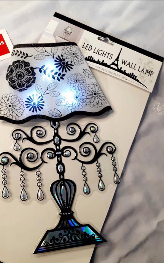 3d Wall Sticker LED Lights Lamp