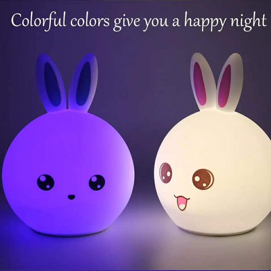 Touch Sensor LED Rabbit Night Light