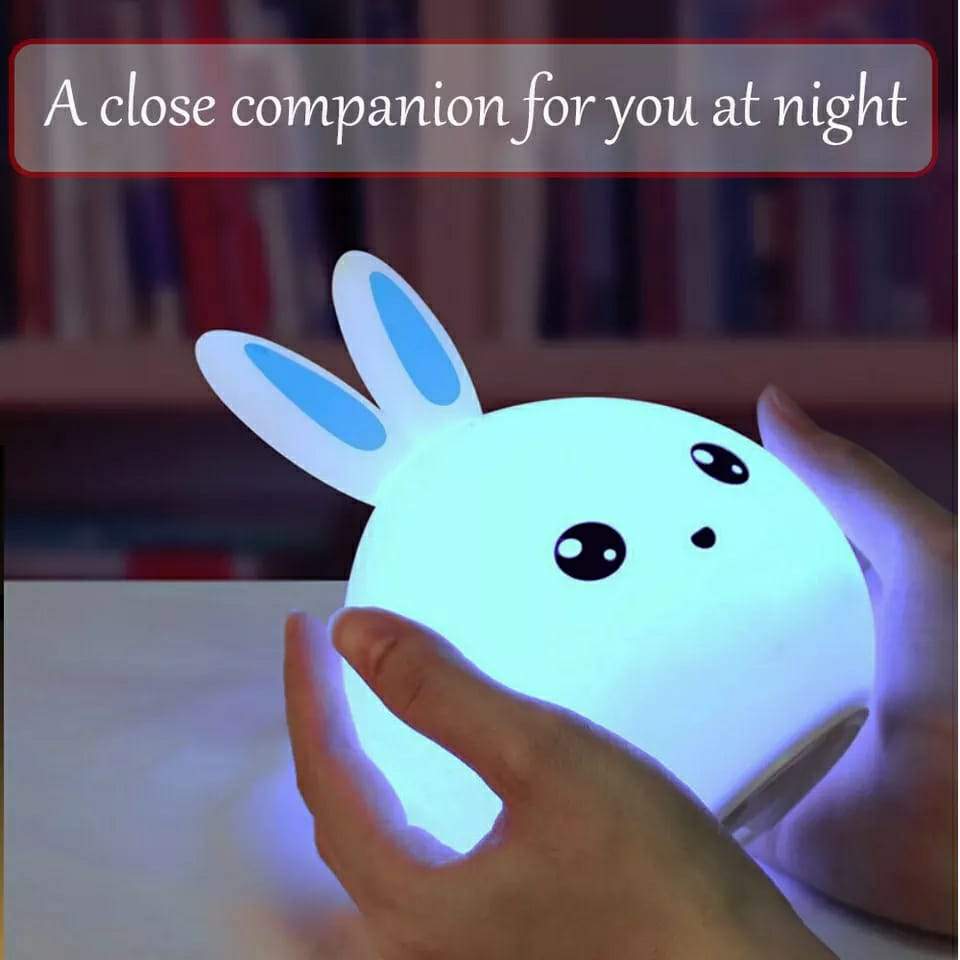 Touch Sensor LED Rabbit Night Light