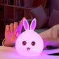 Touch Sensor LED Rabbit Night Light