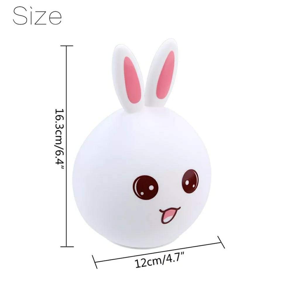 Touch Sensor LED Rabbit Night Light