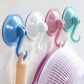 Multi-Purpose Suction Cup Strong Wall Hook 2 pcs
