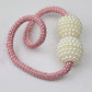 2 pcs Curtain Holding Pearl Magnetic Clip