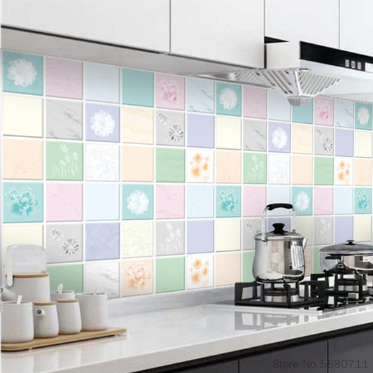 Kitchen Oil-proof Self Adhesive Wallpaper Wall Stickers