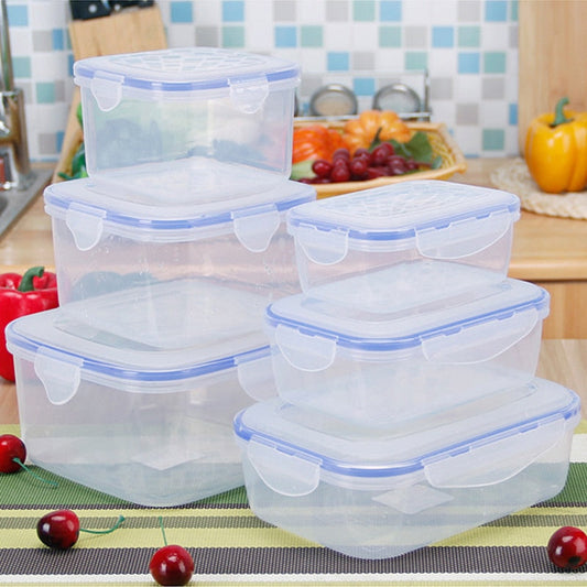 3pcs Plastic Lunch Box For Kids Bento Box Food Storage Container