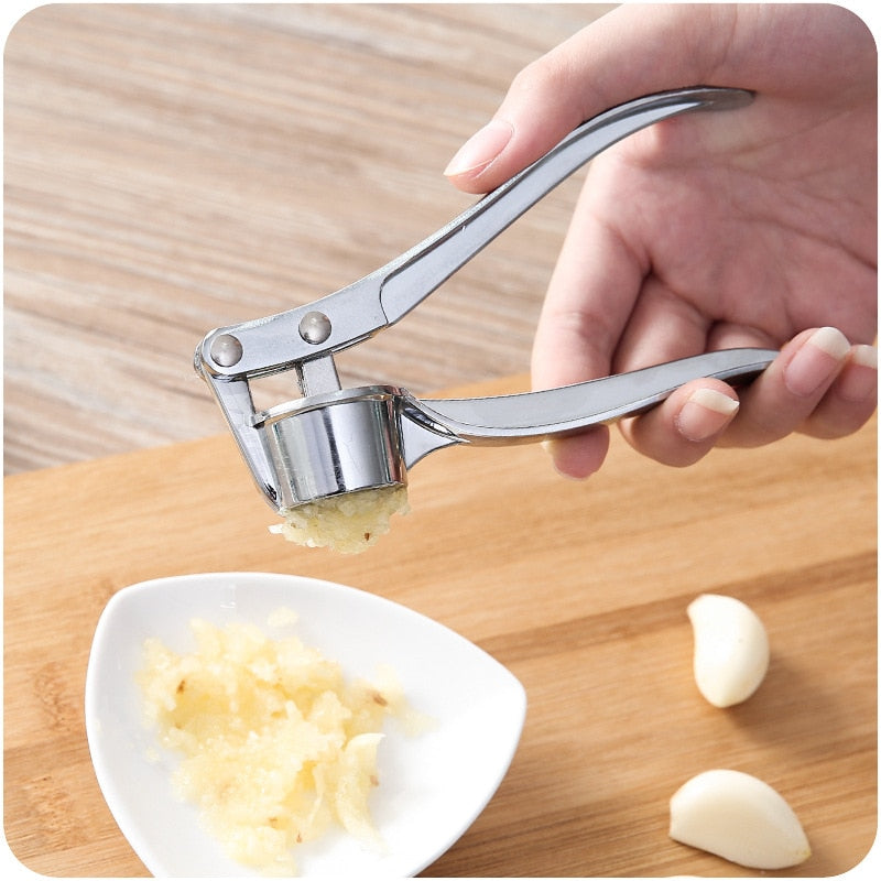 Garlic Press Crusher Vegetables Squeezer