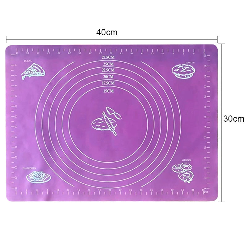 Silicone Non-Stick Rolling Mat Pastry Non-Slip Mat