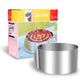 6-12 Inch Adjustable Stainless Steel Dessert Cake Mold Circle Baking Round Mousse Ring