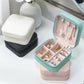 Travel Jewelry Box Organizer Mini Leather Storage Gift Case For Earring Necklace