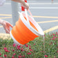 Collapsible Bucket Portable Folding Bucket Lid Silicone Car Washing Bucket Children Outdoor Fishing Travel Home Storage