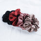 5pcs Satin Silk Scrunchies Women Elastic Rubber Hair Bands