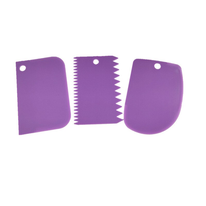 Plastic Cake Pasty Scraper Baking Fondant Tools