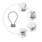 1Pc Magnetic Pearl Ball Curtain Tiebacks Tie