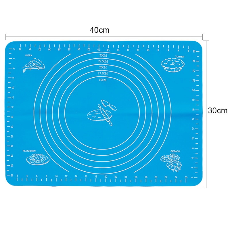 Silicone Non-Stick Rolling Mat Pastry Non-Slip Mat