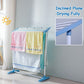 Floor Standing Cloth Towel Rack Trouser Holder Laundry Rail Rack Bath Towel Drying Rod