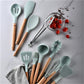 13pcs Kitchen Utensil Set High Quality Silicone Cooking Tools Set