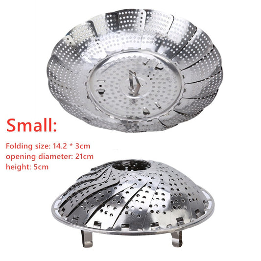 Stainless Steel Lotus Steaming Tray