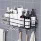 Punch-Free Corner Storage Rack Shower Basket Bathroom Accessories