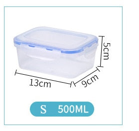 3pcs Plastic Lunch Box For Kids Bento Box Food Storage Container