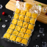 Disposable Ice Cube Mold 24 Grids Self-Seal Ice Cube Bags